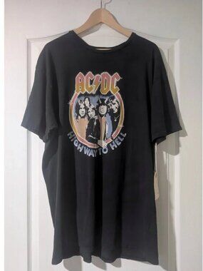 The Original Retro Brand | AC/DC Highway to Hell Black Label Tee